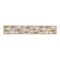 Melrose Pine Tree Wired Christmas Craft Ribbon - 2.5" x 10 Yards - Beige - Set of 2